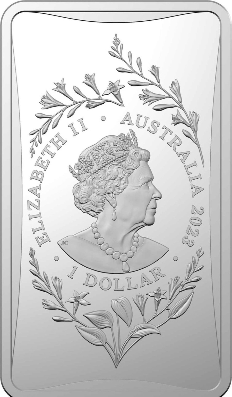 Royal Australian Mint Royal Australian Mint | Year Of The Rabbit 2023 $1 Silver Frosted Unc 1/2Oz Ingot