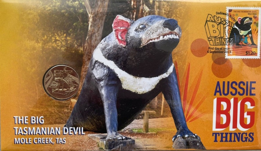 Pnc Royal Australian Mint | Australia Post | Royal Australian Mint Aussie Big Things The Big Tasmanian Devil 2023 Pnc