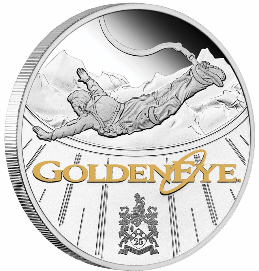 Perth Mint Perth Mint | 2020 1Oz Silver Proof Coin - James Bond Golden Eye 25Th Anniversary