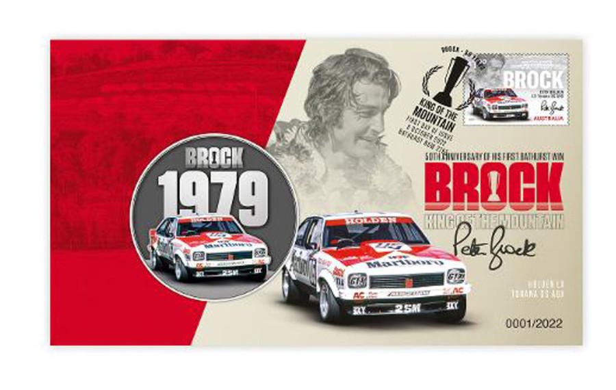 Pnc Australia Post | 1979 Holden Lx Torana Brock 50 Years Stamp And Medallion Cover