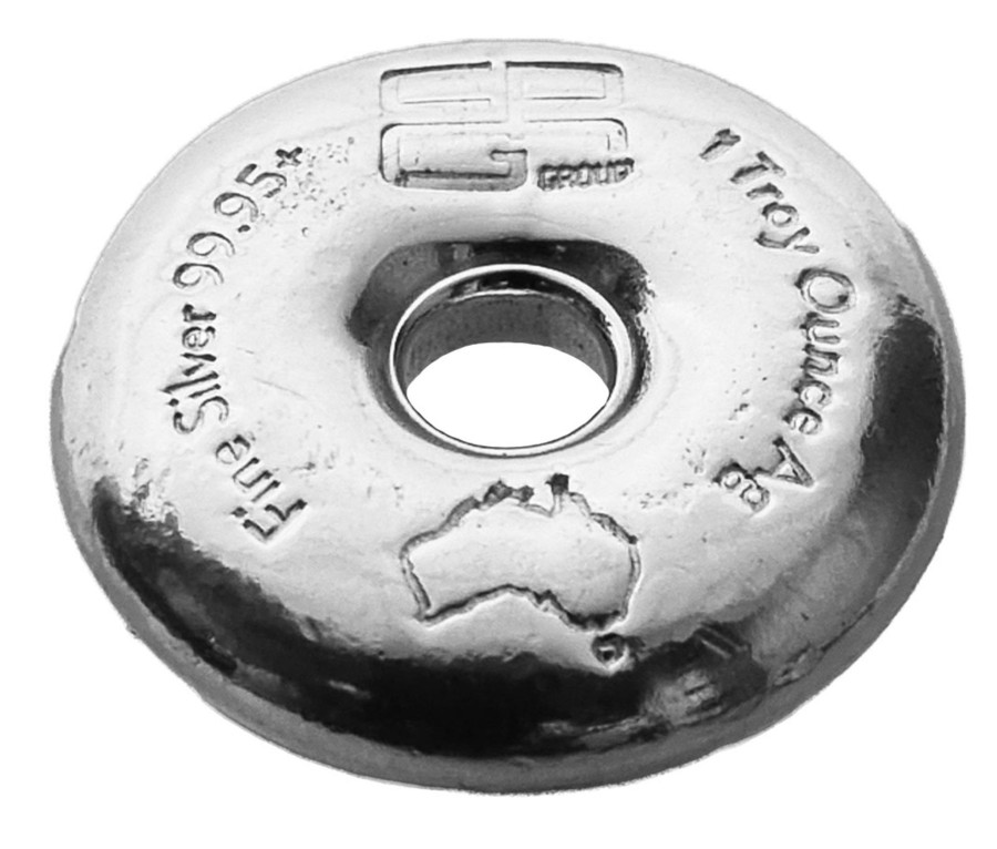 Premium Bullion CPG Refinery | Cpgr .9995 Silver 1Oz Cast Donut