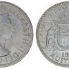 Pre-Decimal Coins Melbourne Mint | 1963 Q. Elizabeth Ii Melbourne Mint Florin Ef-Aunc