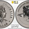 Pcgs Perth Mint | 2021-P $1 Wedge-Tailed Eagle High Relief Reverse Proof Pcgs Pr70