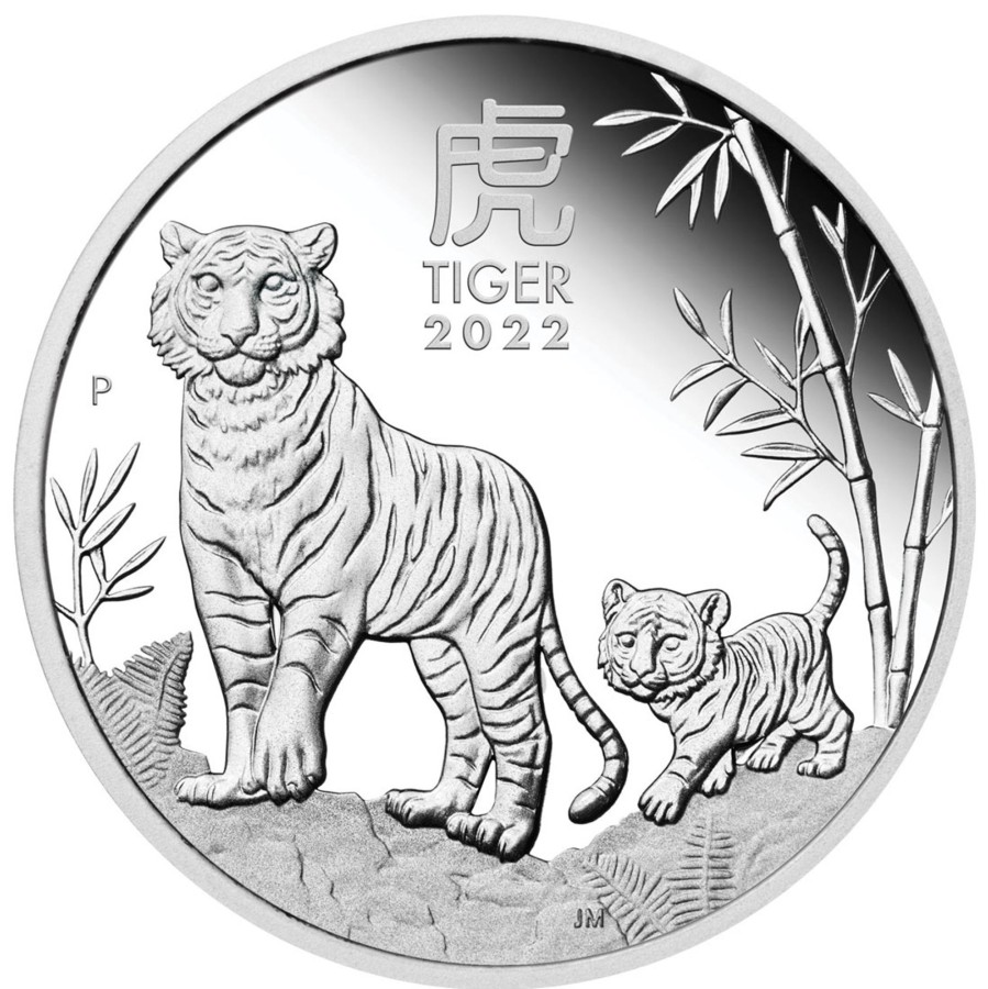 Perth Mint Perth Mint | 2022 Year Of The Tiger 1Oz Silver Proof Coin