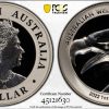 Pcgs Perth Mint | 2022-P $1 Wedge-Tailed Eagle High Relief, Pcgs Pr69 Dcam