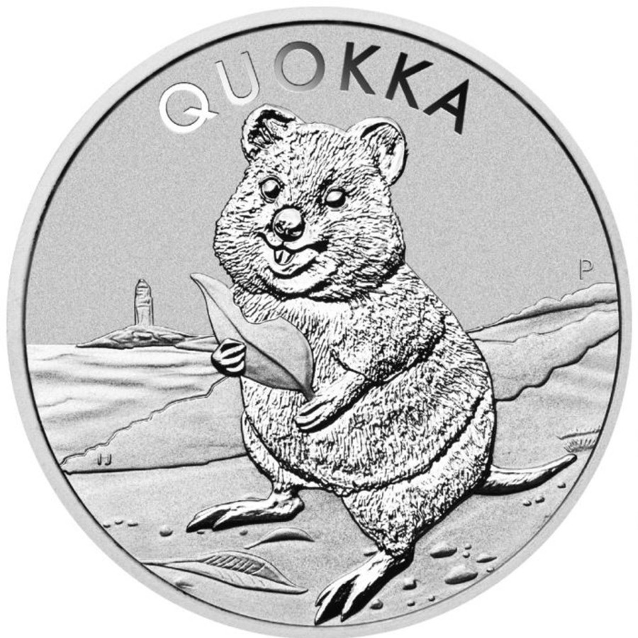 Premium Bullion Perth Mint | 2020 1Oz .9999 Silver Bu Coin - Quokka