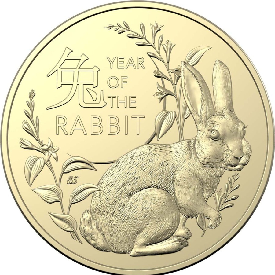 Royal Australian Mint Royal Australian Mint | Year Of The Rabbit 2023 $1 Unc Two Coin Set