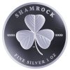 Premium Bullion European Mint | 2022 Niue 1Oz $2 Nzd .9999 Silver Bu Coin - Shamrock