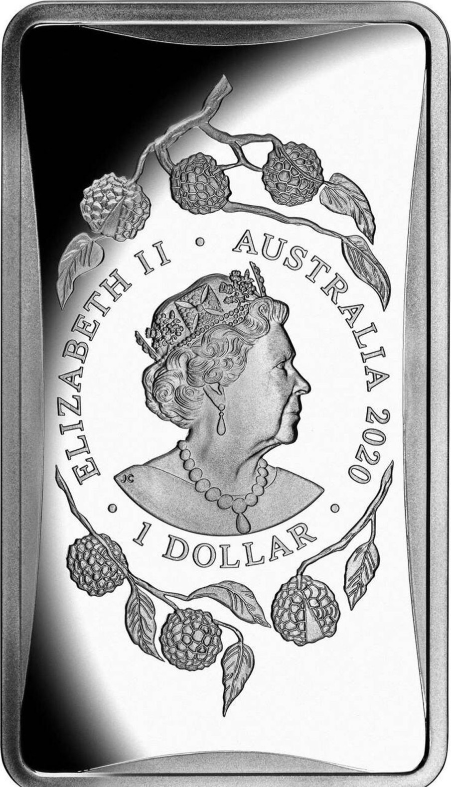 Royal Australian Mint Royal Australian Mint | 2020 $1 1/2 Oz Silver Frosted Ingot - Lunar Year Of The Rat