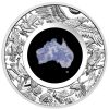 Perth Mint Perth Mint | Great Southern Land 2022 1Oz Silver Proof Blue Lepidolite Coin