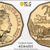 Pcgs Royal Australian Mint | 2022 Henry Lawson 50C The Loaded Dog Pcgs Ms68