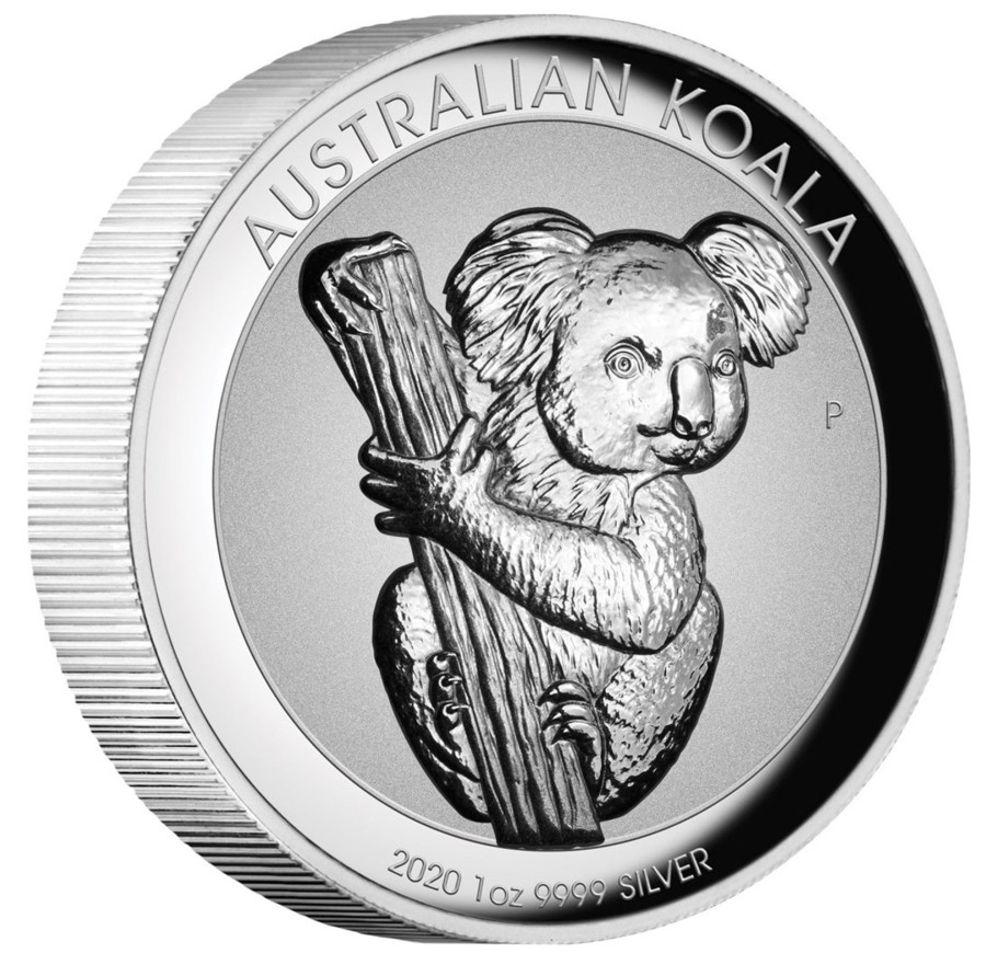 Perth Mint Perth Mint | 2020 1Oz Silver Incused High Relief Coin - Australian Koala