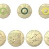 Royal Australian Mint Royal Australian Mint | Royal Australian Mint $1 Albr Set Of 7 Unc Matilda Fifa Soccer Coins 2023